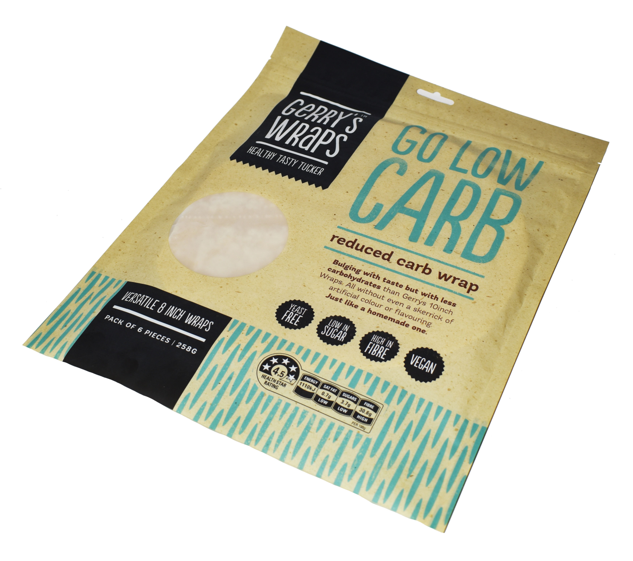 Gerry's Go Low Carb Wraps Gerry's