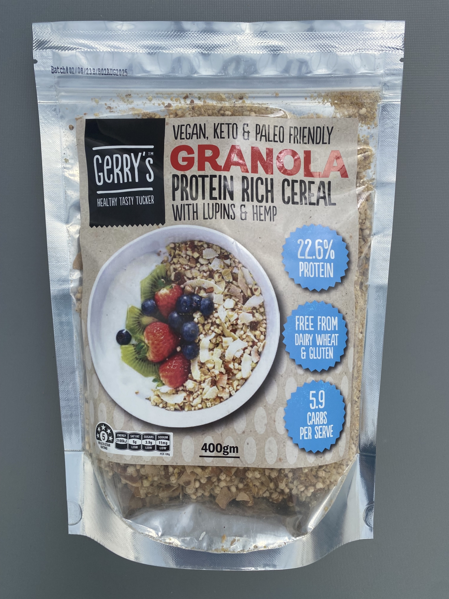 Gerry's Protein Rich Granola 400gm