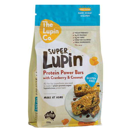 Super Lupin Protein Power Bar (mix) 220G
