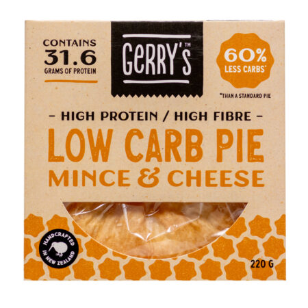Gerry's Low Carb Pie - Mince & Cheese