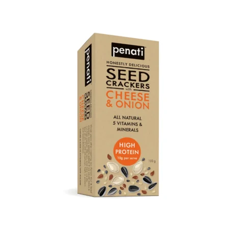 Penati Cheese & Onion Seed Crackers
