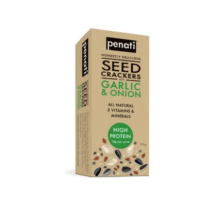 Penati Seed Crackers with Garlic & Onion