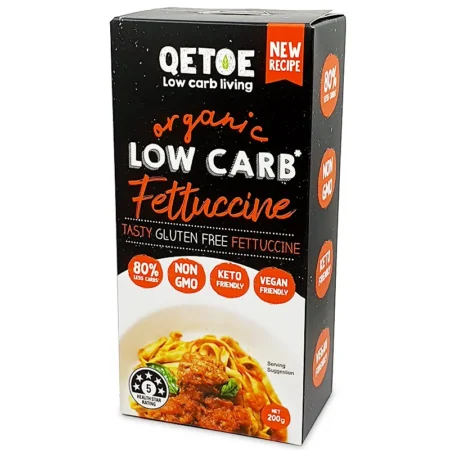 Qetoe Organic Low Carb Fettuccine (200g)