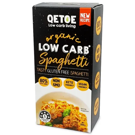 Qetoe Organic Low Carb Spaghetti (200g)