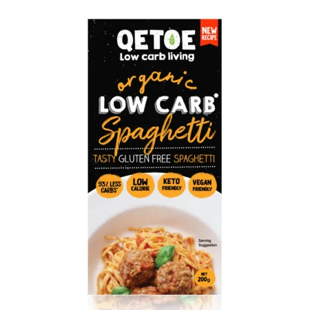 Qetoe Organic Low Carb Spaghetti (200g)